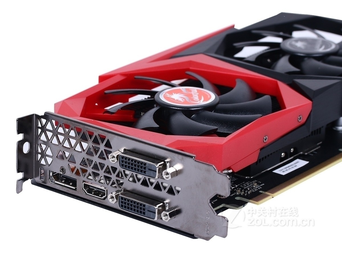 【高清图】 七彩虹(colorful)战斧 gtx1060 cs:go edition 6g显示输出