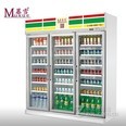 慕雪豪华款直冷饮料展示柜冷藏保鲜平冷柜 立式啤酒恒温冰箱 双门陈列柜三门保温柜 三门直冷