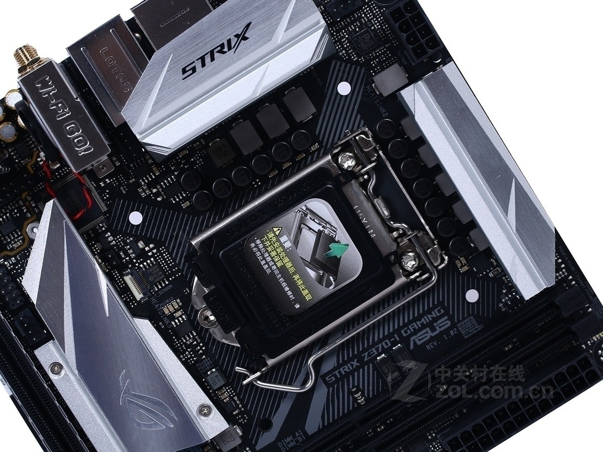 【高清图】 华硕(asus)rog strix z370-i gaming局部细节图 图35