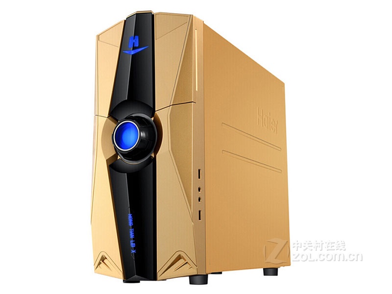 【高清图】 海尔(haier)轰天雷x3k(g4560/4gb/1tb/集显)整体外观图 图