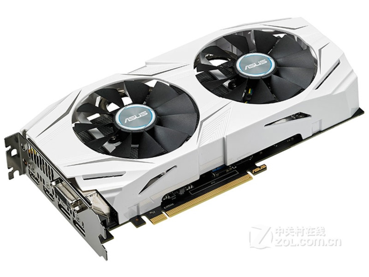【高清图】华硕(asus)DUAL-GTX 1060-6G整体