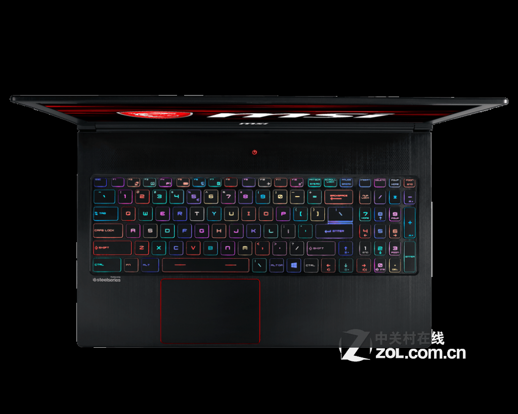 笔记本电脑 msi微星笔记本电脑 msi微星gs63 8re-001cn 图片 整体外观