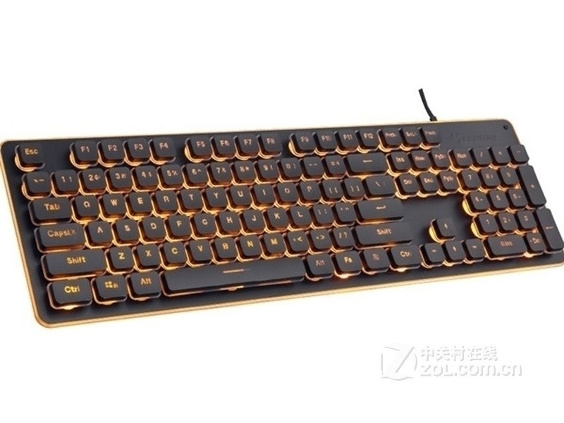 狼途L1金属炫彩背光游戏键盘 - 图片 1