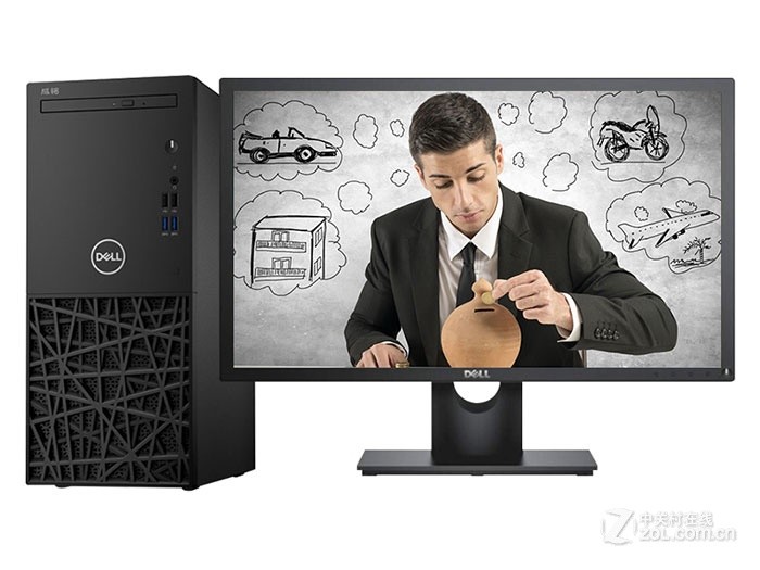 Dell Chengming 3980MT(i5 8500/4GB/1TB/DVD/ встроенная графика 23.8LCD)