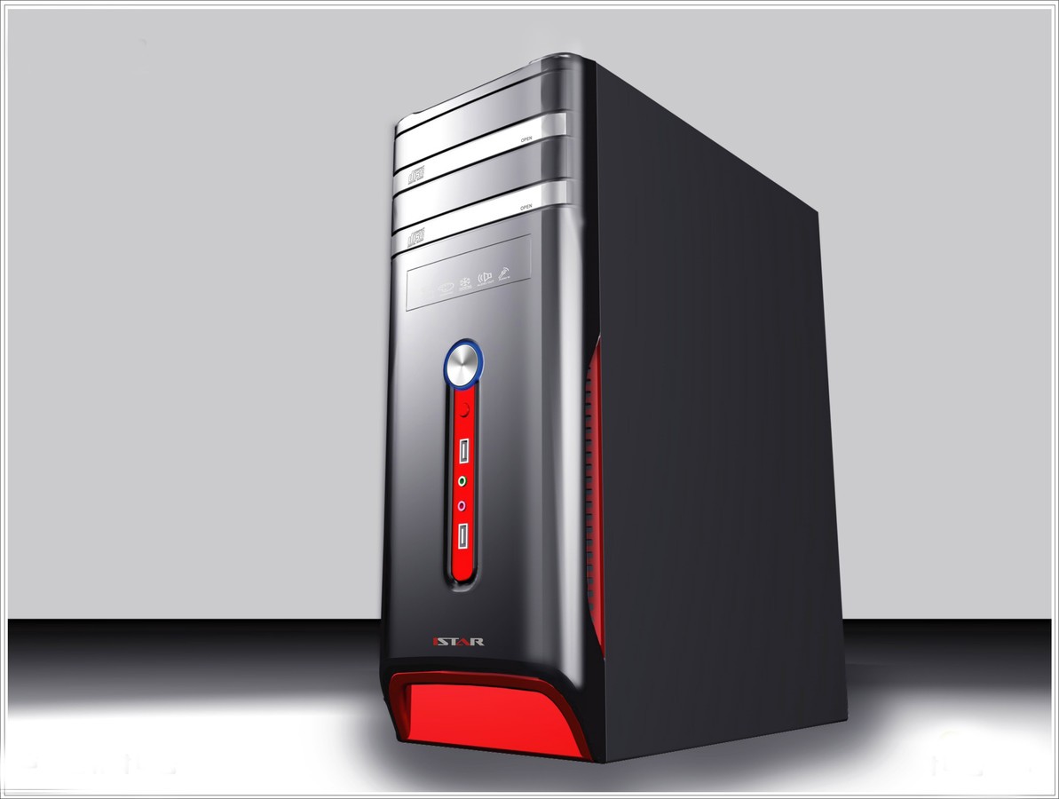 【高清图】 惠科hkc液晶伴侣"眼镜蛇"机箱 品位时尚生活图1