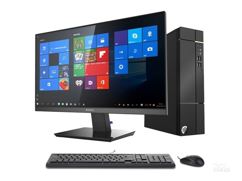 Tsinghua Tongfang Jingrui M828(i5 10400/8GB/256GB+1TB/ встроенная графика /23.8LCD)