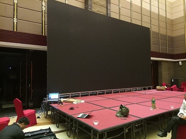 迈普光彩户外防水p3.91led租赁屏