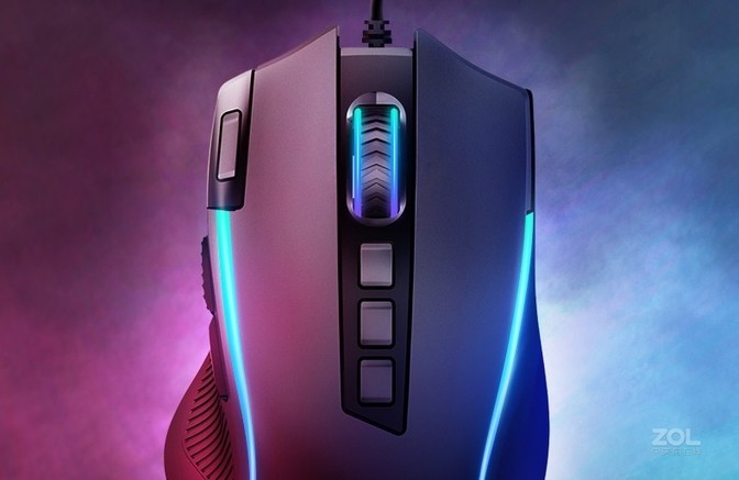 虹龙m612rgb有线电竞游戏鼠标