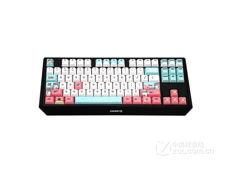 Cherry（樱桃）MX 1.0 短笛的小仓鼠定制键盘红轴 - 图片 1