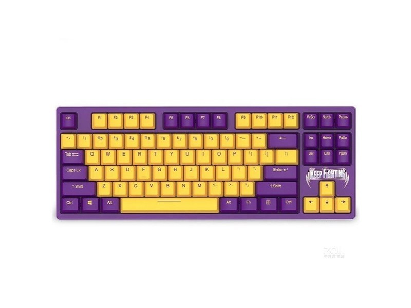 达尔优A87 KB紫金色机械键盘 - 图片 1