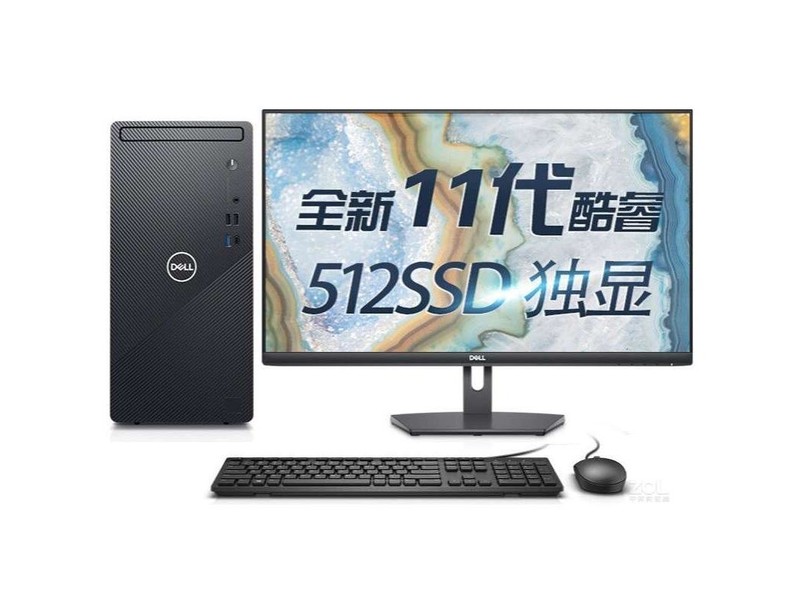 Dell Inspiron 3891(i5 11400F/16GB/512GB/GT730/27LCD)