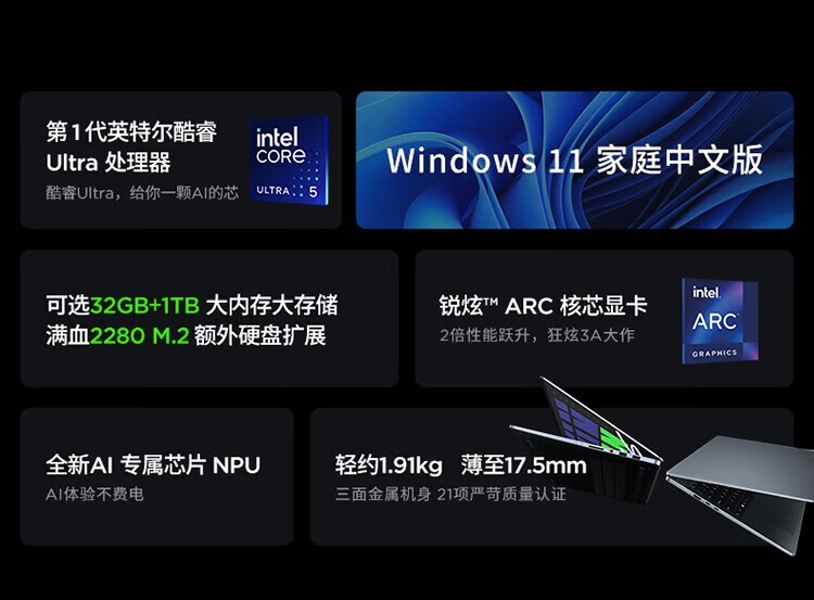 С Pro 16 2024(Ultra5 125H/32GB/1TB)