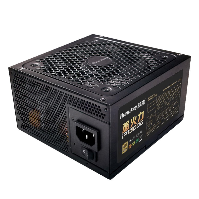 航嘉 重火力 IP1300G 1300W 全模组电源 主动式PFC - null 航嘉 重火力 IP1300G 1300W 全模组电源 主动式PFC产品图片3