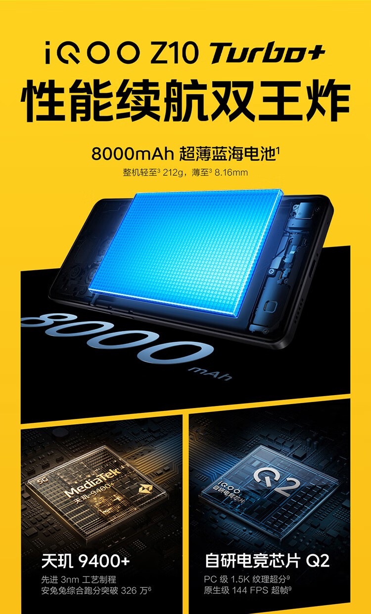 iQOO Z10 Turbo+(16GB/256GB)】报价_参数_图片_论坛_iQOO Z10 Turbo+(