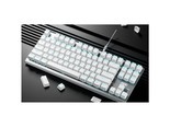 AOC GK200 青轴 银白/冰蓝光