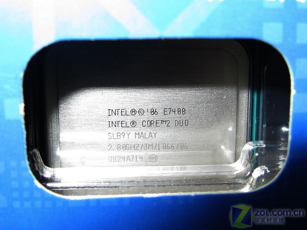 intel 酷睿2双核 e7400(盒)