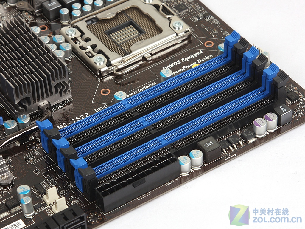 【高清图】 msi微星(msi)微星x58 pro-e局部细节图 图8