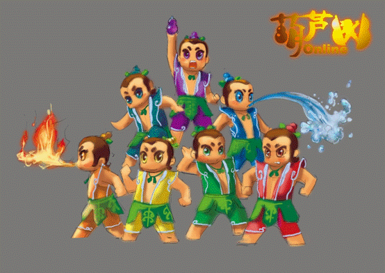 【高清图】 《葫芦娃ol》官方首曝比赛热门原画图8