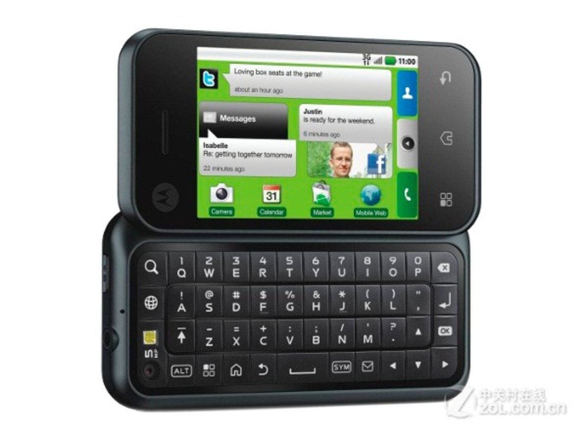 【高清图】moto(moto)me600(黑金刚版)整体外观图 图79-zol中关村在线