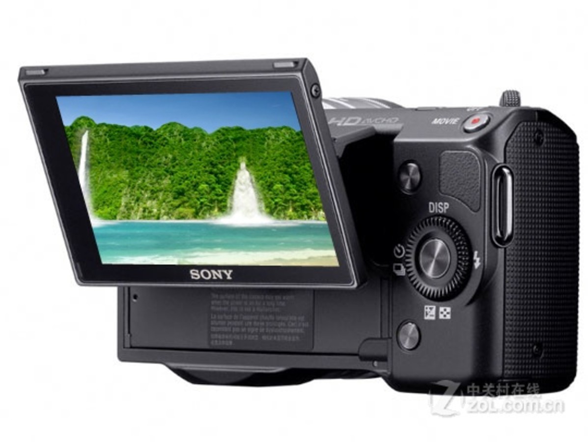 数码相机 索尼数码相机 索尼nex5c套机(e 18-55mm) 图片 整体外观图