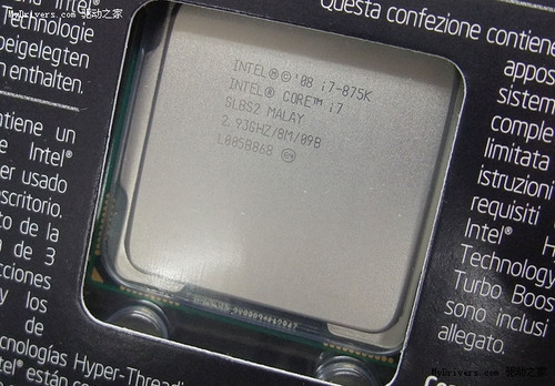 不锁倍频的酷睿i7 875k酷睿i5 655k上市