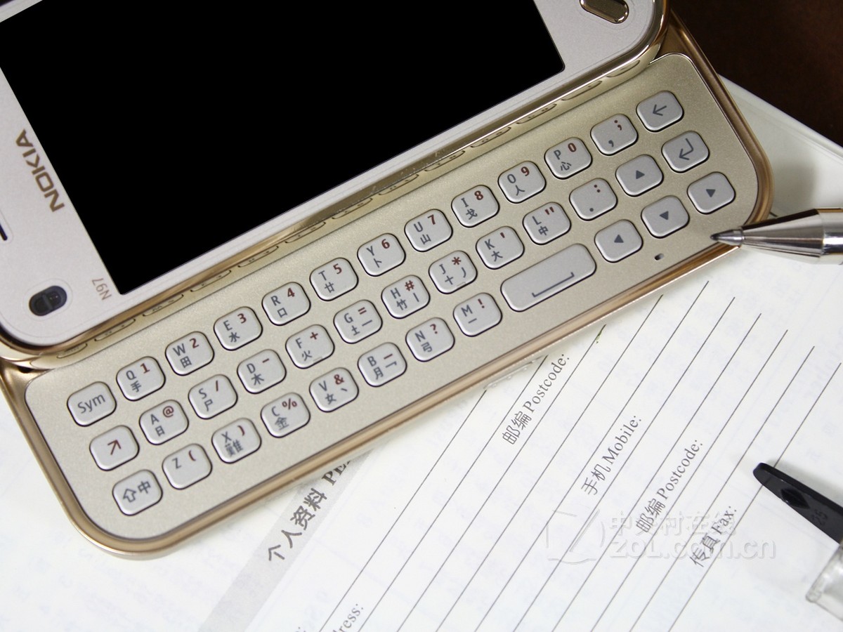 诺基亚n97mini(黄金版)