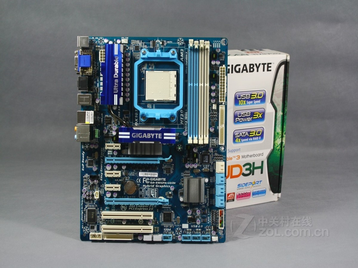 【高清图】 技嘉(gigabyte)ga-890gpa-ud3h实拍图 图95