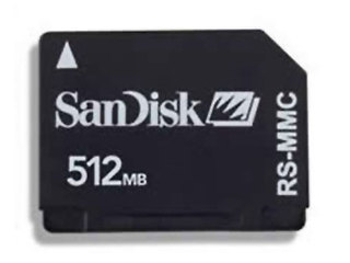 SANDISK RS-MMC512MB