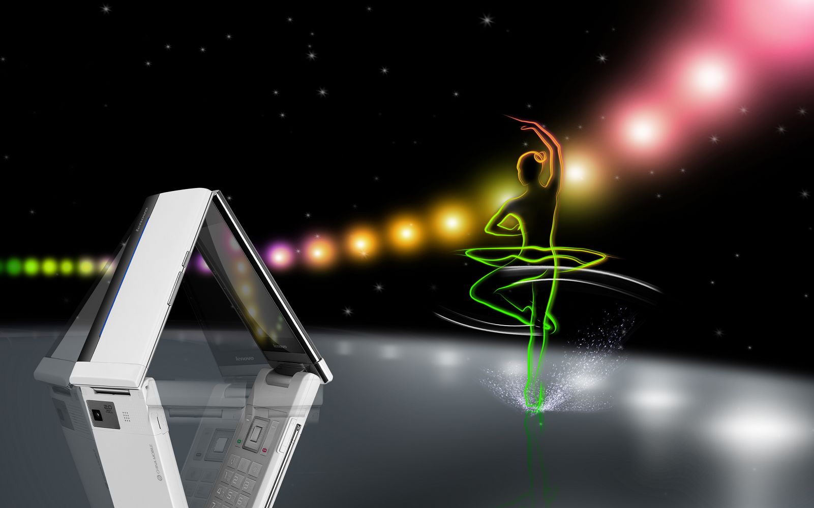 旋转的舞者 联想td60t演艺手机版炫舞芭蕾