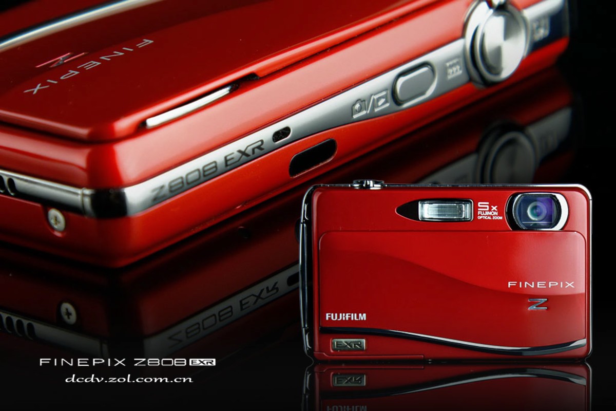 【高清图】 响应触摸创意精灵 富士z808红色魅惑图赏图14