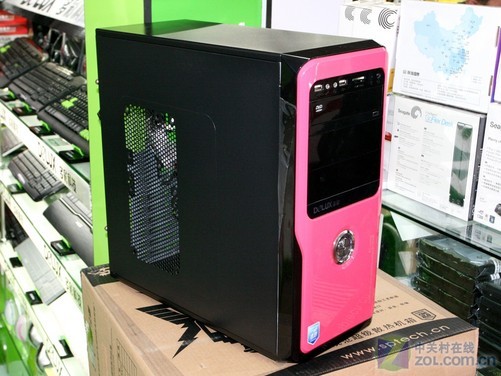 多色搭配清爽设计 多彩mt457机箱288元