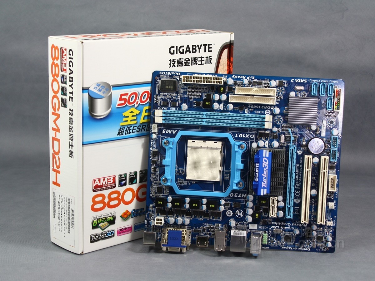 技嘉ga-880gm-d2h(rev.1.x)