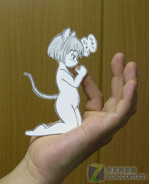 【高清图】 创意无极限 自制美女小纸人任你"欺负"图6