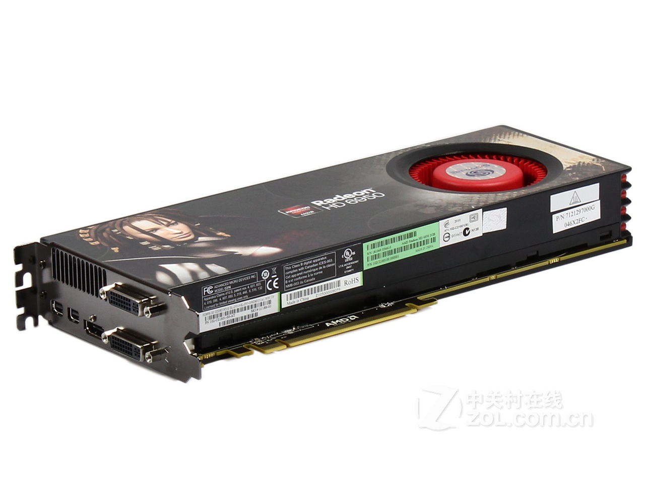 蓝宝石hd6950 2gb gddr5