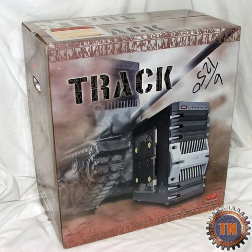 Inwin Track 机如其名 迎广TRACK坦克机箱开包图赏_IN WIN TRACK(坦克)_机箱电源新闻-中关村在线