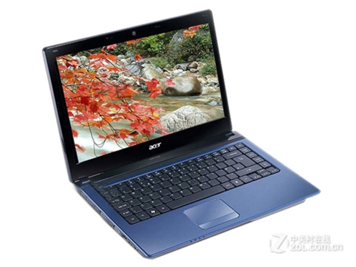 【高清图】acer 4743系列(acer宏碁)蓝色 图393-zol中关村在线
