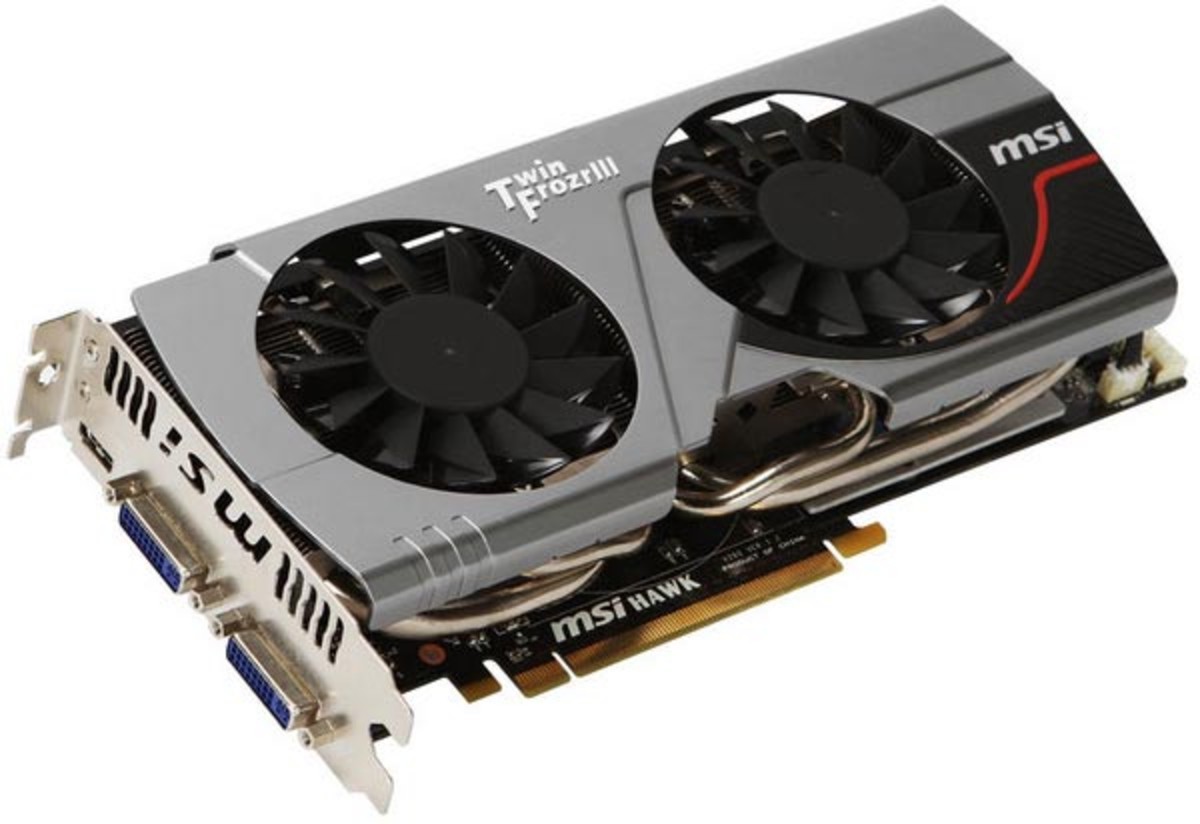 【高清图】 首创刀锋扇散热 微星gtx560ti hawk登场图2