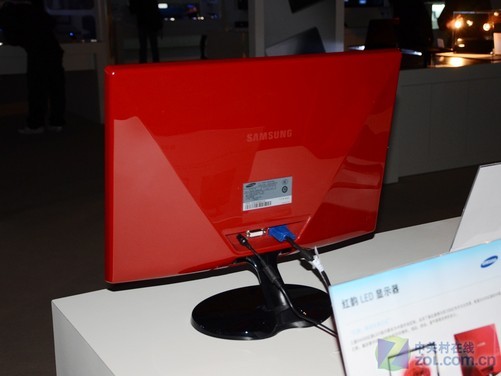 三星sa330系列液晶显示器的背面
