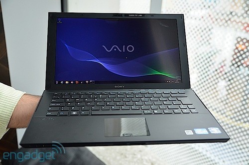 索尼vaio z系列超轻薄新本实机赏(组图)