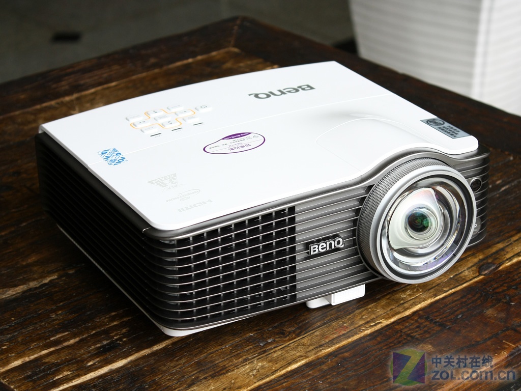 【高清图】 3500流明亮度 测明基mx762st短焦投影图43