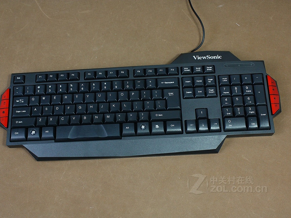 【高清图】 优派(viewsonic)x1机甲鹰游戏键盘效果图 图53