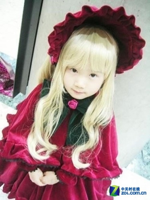 cosplay从孩子抓起 动漫人物幼儿版惊现