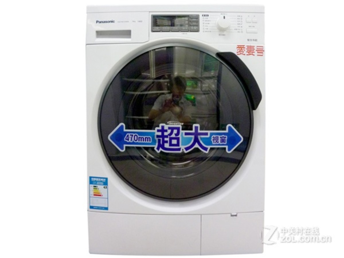 洗衣机 松下洗衣机 松下xqg100-e10gw 图片 整体外观图 3 / 7隐藏