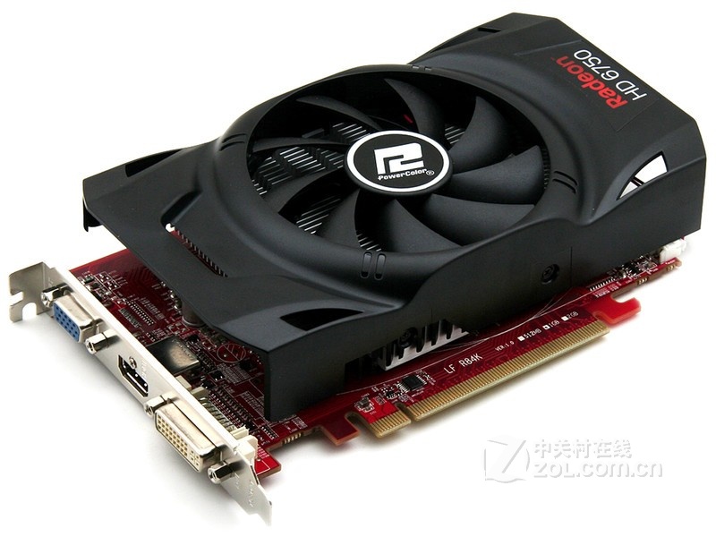 迪兰恒进HD6750 恒金 D3 1G - 图片 1