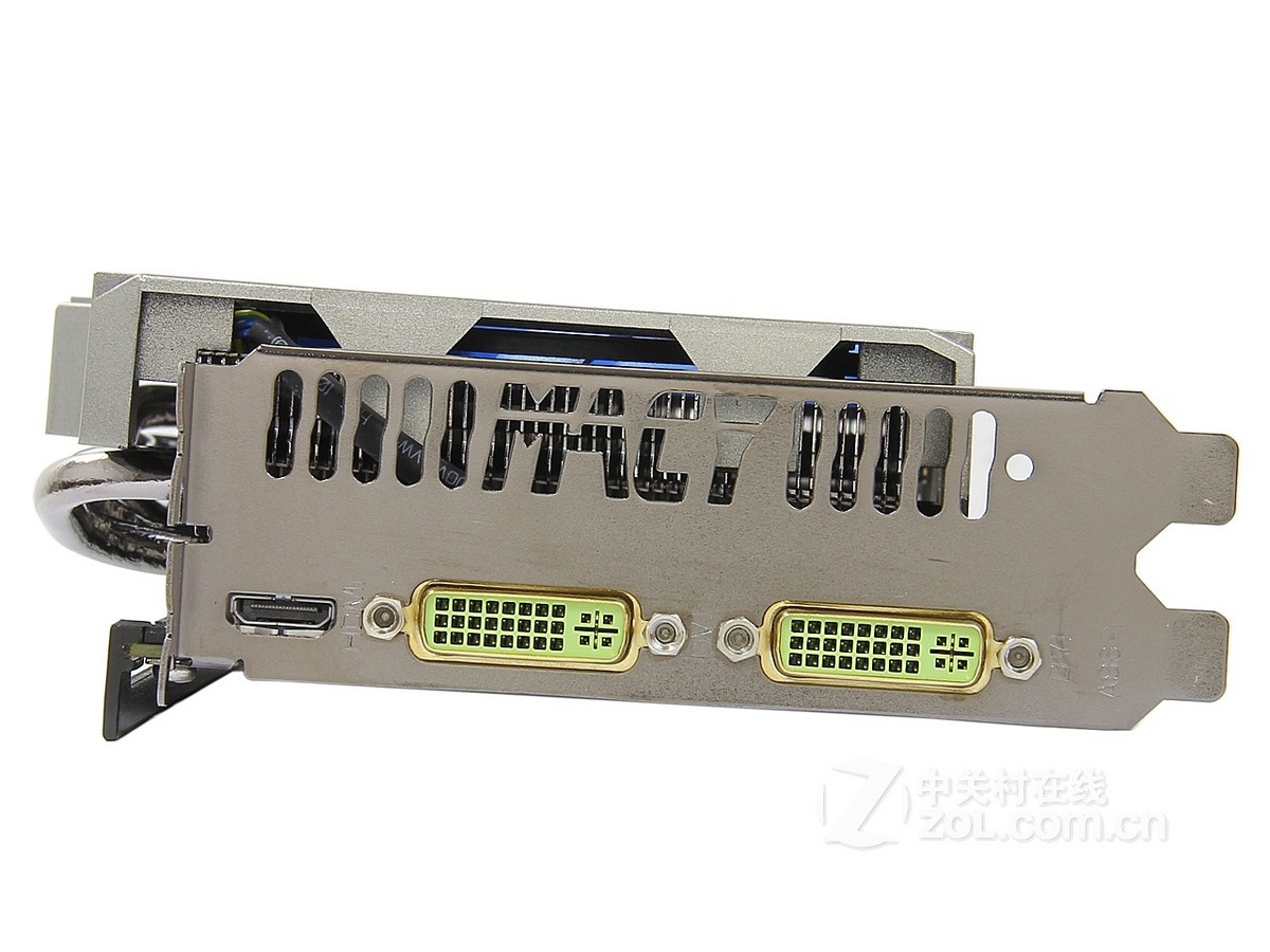 【高清图】 铭鑫(macy)视界风gtx560ti-2gbd5 中国玩家版显示输出接口