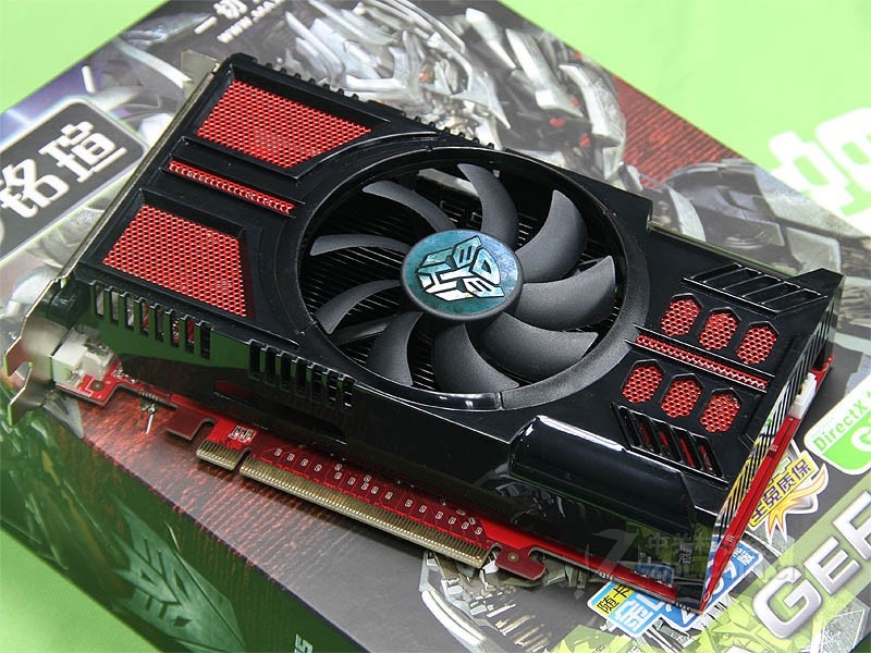 铭瑄gts450变形金刚