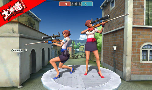 《大冲锋》美女狙击手办公室的那点事