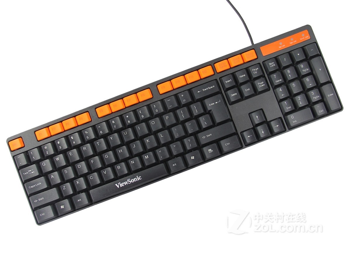 【高清图】 优派(viewsonic)ku120键盘整体外观图 图34