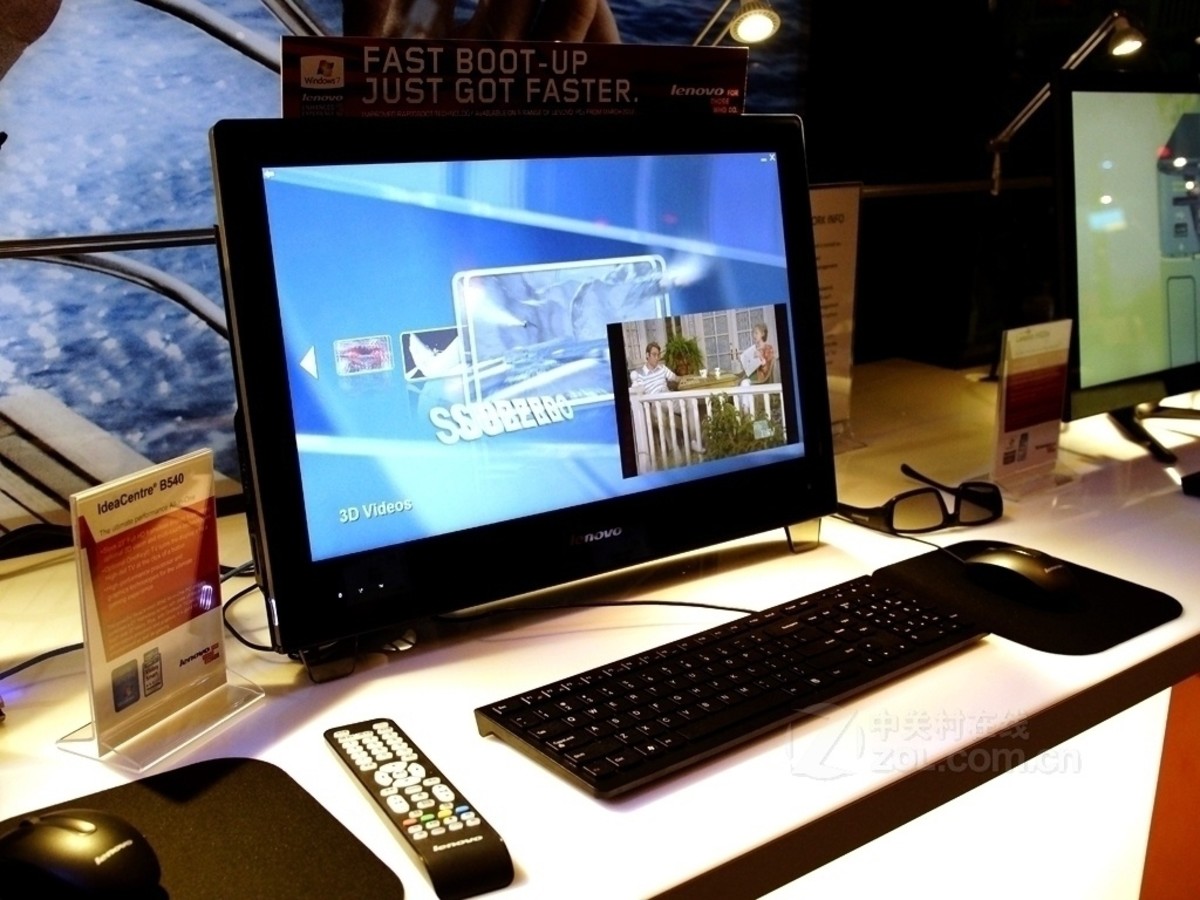 【高清图】 联想(lenovo)ideacentre b545(a10 57004g1tgvw)实拍图 图