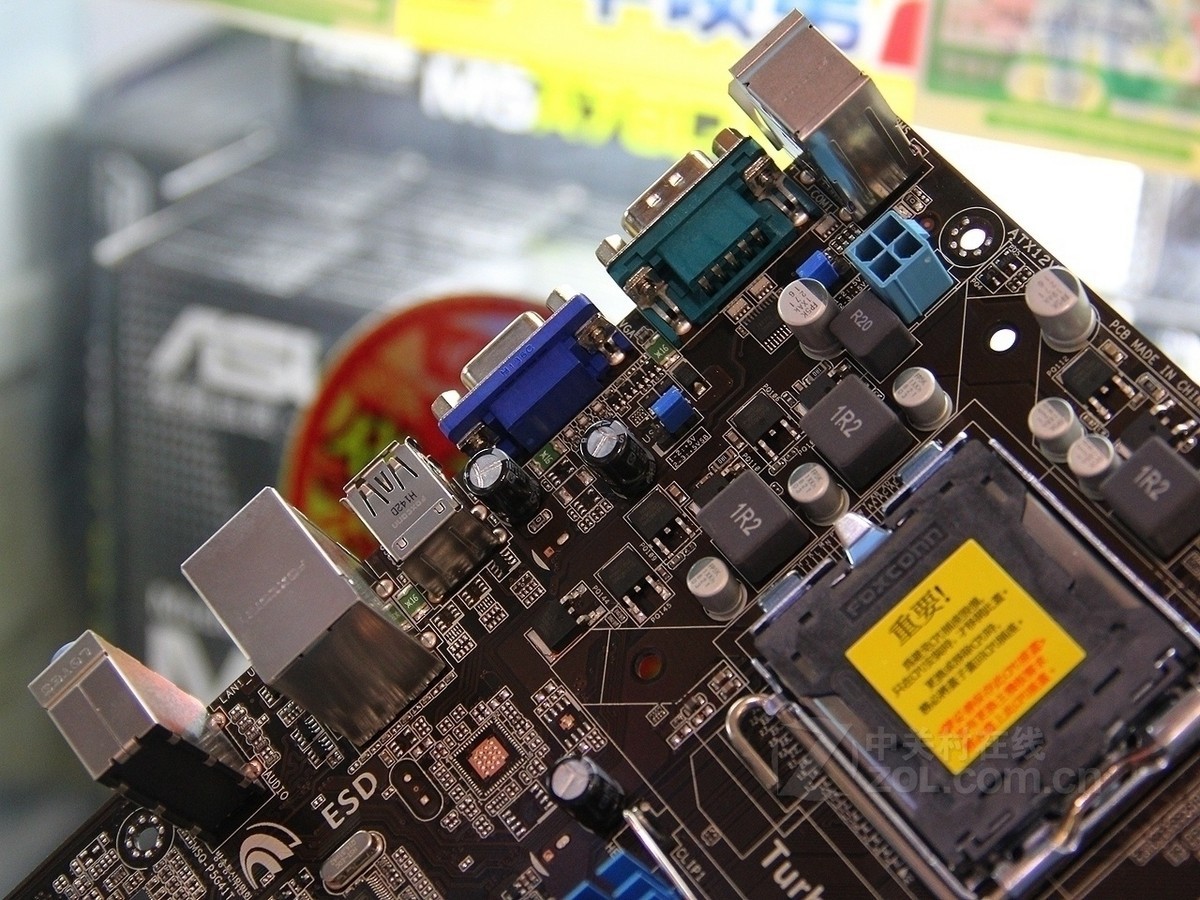 【高清图】 华硕(asus)p5g41t-m lx3实拍图 图51